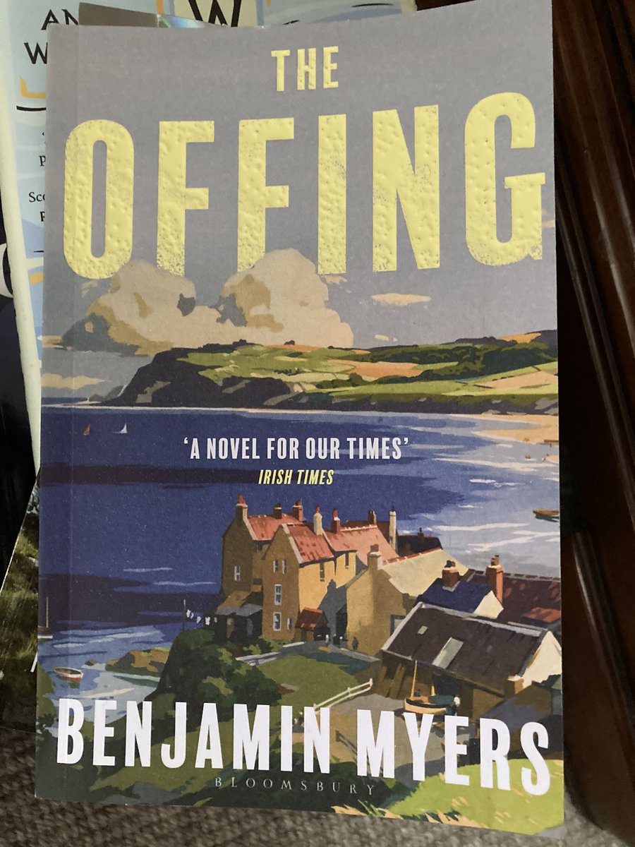 Just finished reading this present from my partner. I found this a very moving and affecting story and I loved the sense of time and place - the latter somewhere significant for me. What a terrific book to end the year. Thank you @BenMyers1