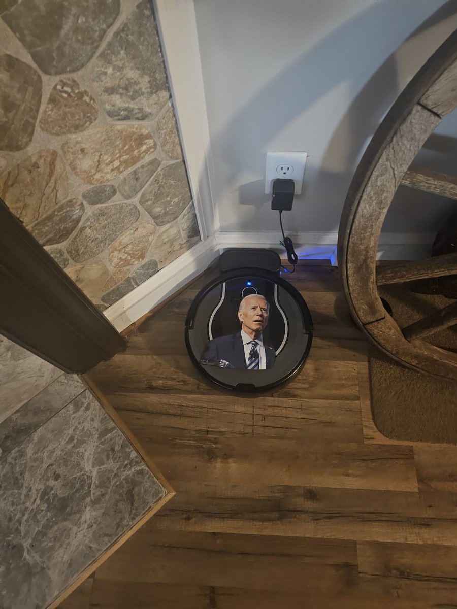 I put this on my dad's robot vacuum cleaner to see how long it took him to notice. It took 16 hrs. I'm impressed  by my father's cognitive ability.