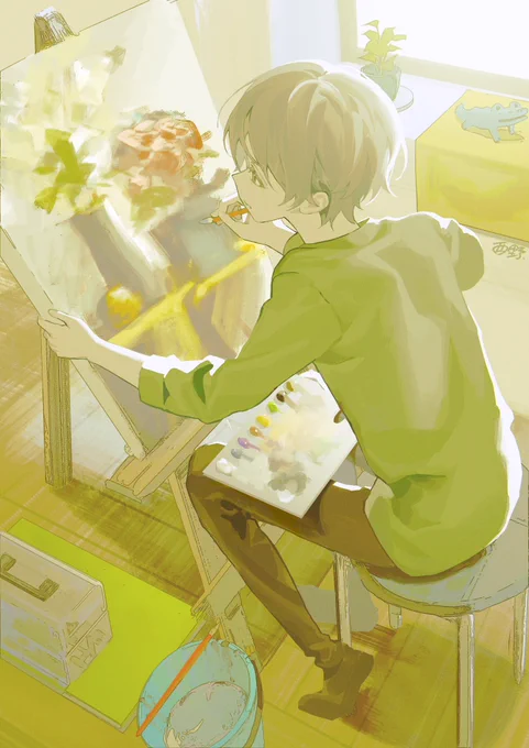 #2023年自分が選ぶ今年の4枚来年はもっと描きたい 