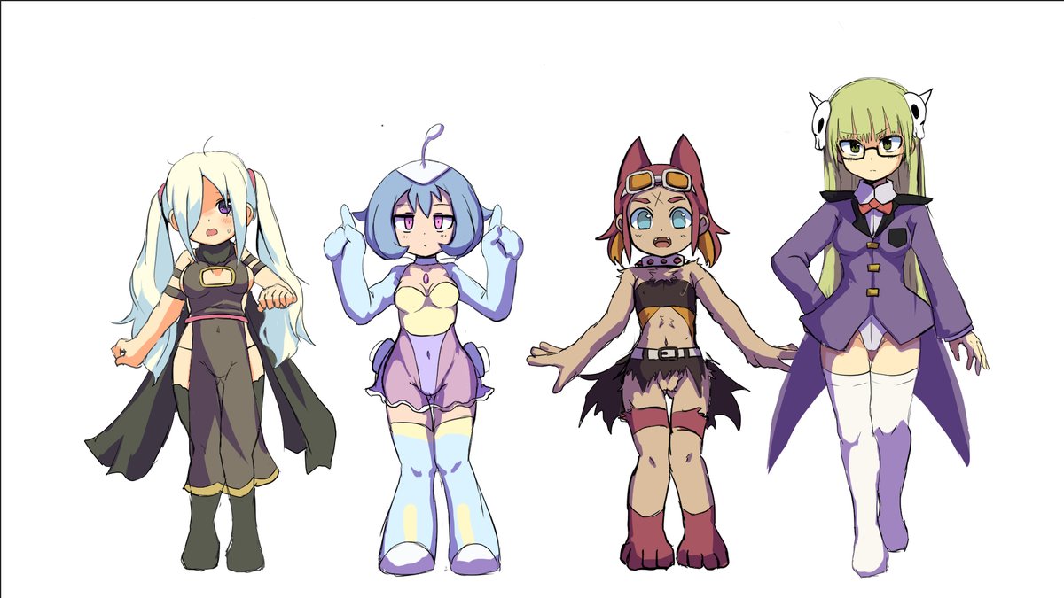 #今年も残りわずかなのでお気に入りの4枚を貼る
今年は支援サイトにこもっていたのであんまり一般に公開する絵が描けなかったな🫣 