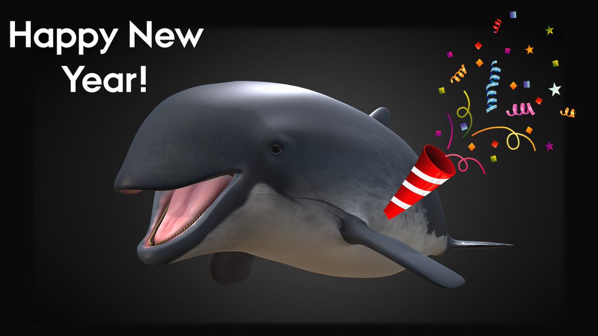 Wishing you all a 2024 overflowed with #PorpoiseLove

🥰🥳