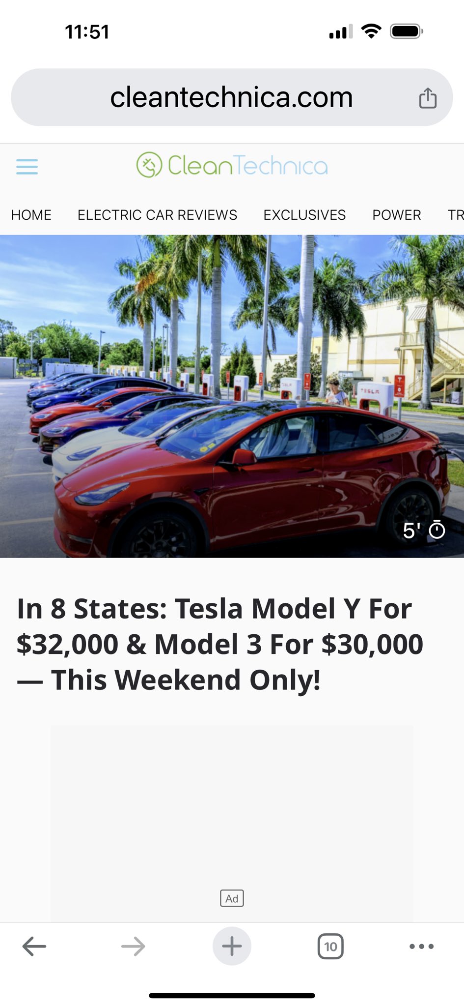 In 8 States: Tesla Model Y For $32,000 & Model 3 For $30,000 — This Weekend  Only! - CleanTechnica