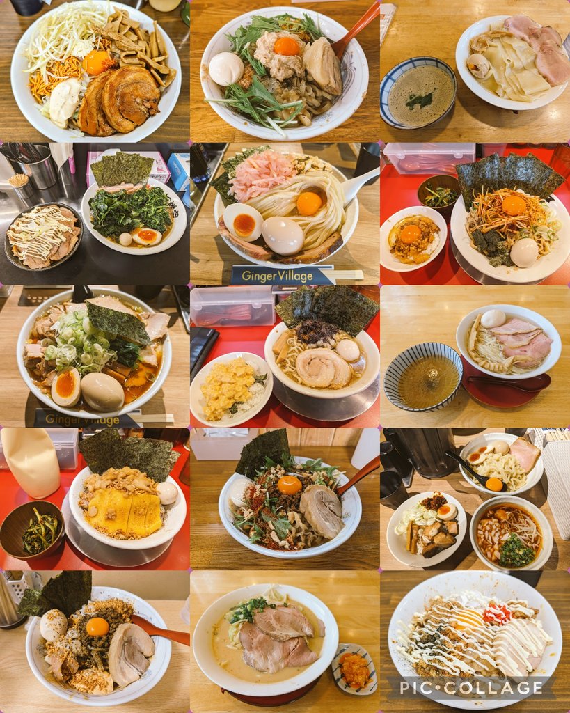 2023も最高に旨いラーメン沢山食べました!!

村岡屋本店37、ギタギタ28、GV25、サクラソバストア19、板橋家9、武丸7 、他26の計151杯!!

どのお店も毎度毎度旨さにブレがない…!!行けば絶対的満足度✌️特に村岡系列にたくさんお世話になりましたw

ご馳走様でした!!2024も宜しくお願いします🙏