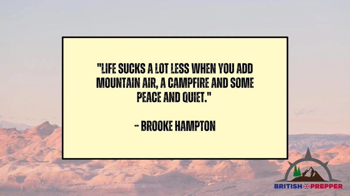 Brit_Prepper's tweet image. 🧭 Survival Quote of the Day

#Survival #Prepping #Bushcraft #Outdoors #Wilderness #Quote