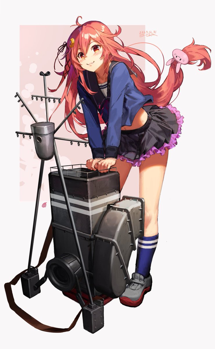 Kyuga2next's tweet photo. 描き納め。卯月。今年も艦これ、楽しませていただきました。ありがとうございました。 https://t.co/OKDBInYrZ2
