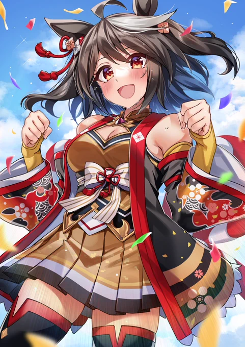 ウマ娘な一年でした!!!!! #今年も残りわずかなのでお気に入りの4枚を貼る