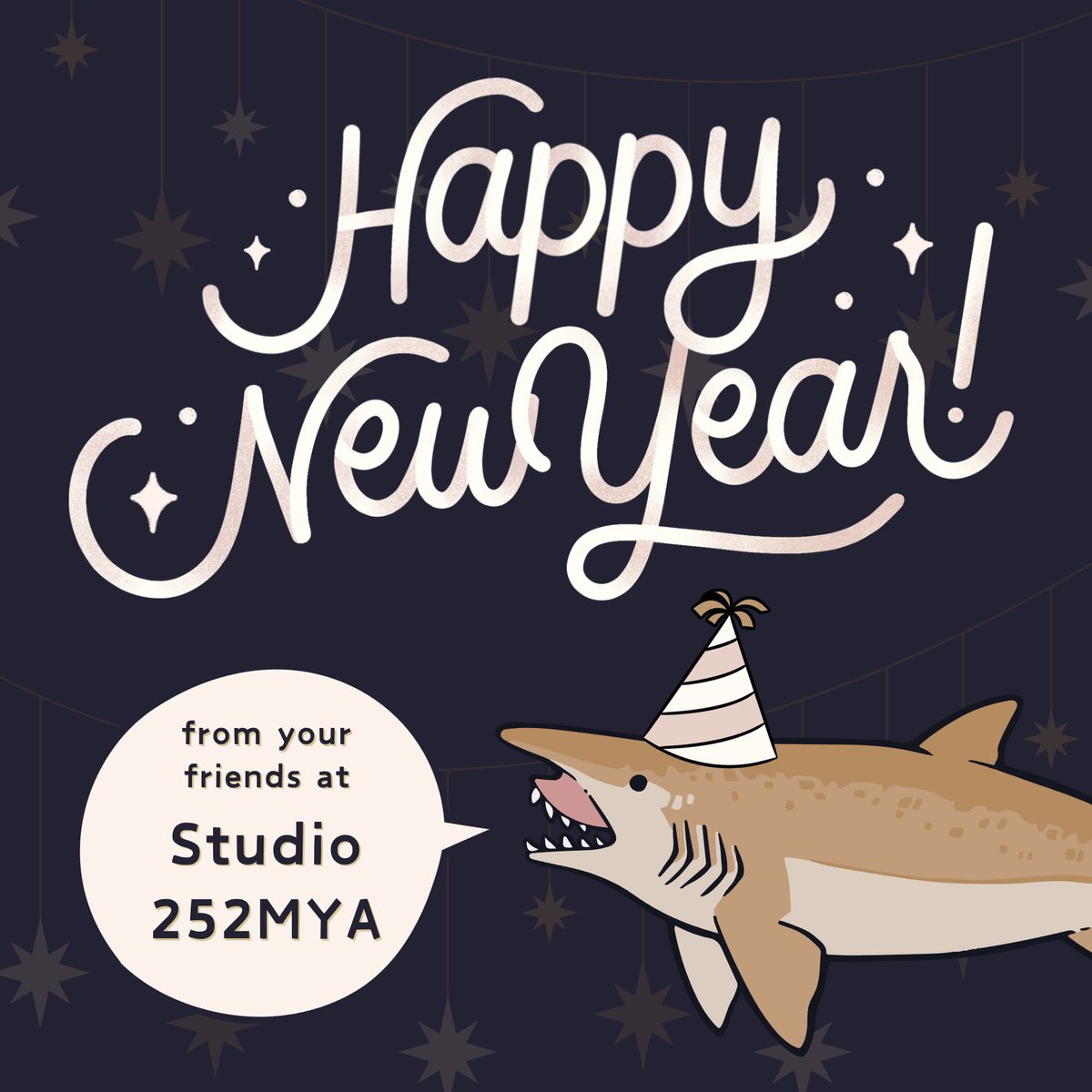 studio252mya's tweet photo. The team at Studio 252MYA would like to wish a Happy New Year to all our customers and friends. May your new year be filled with joy, new discoveries and of course more paleontology.

https://t.co/kSZdGXUj3v

#fossils #paleontology https://t.co/AIP2HxpsbR