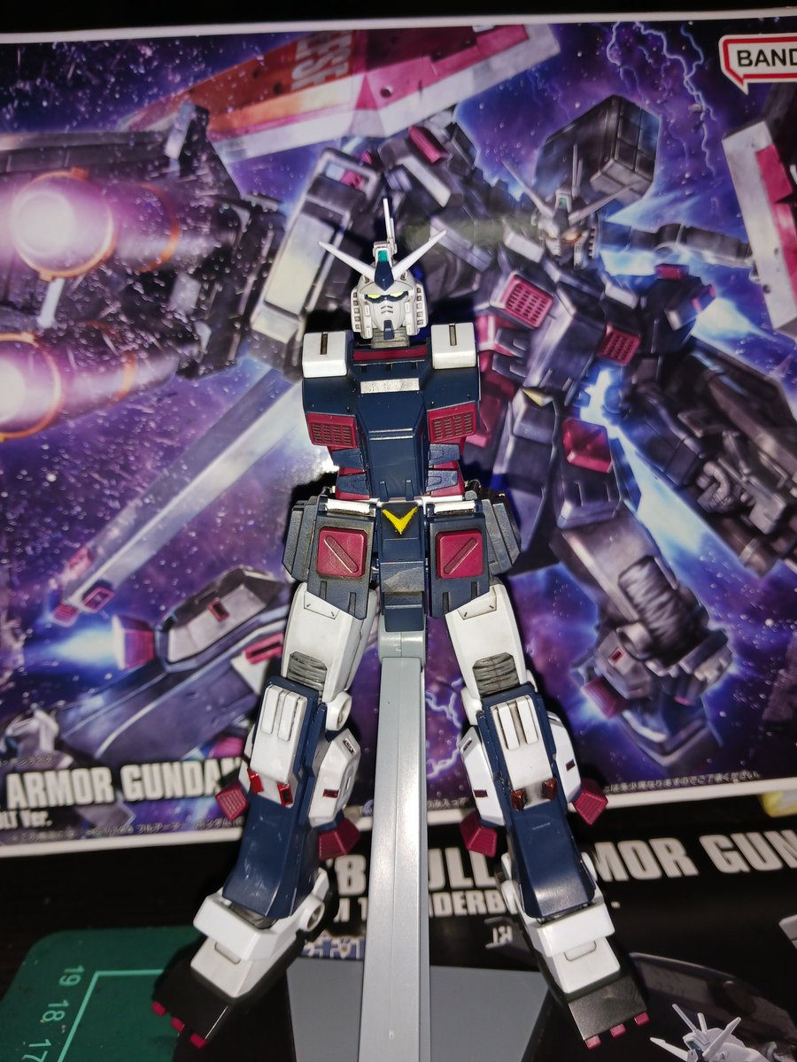 フルアーマーガンダム
ガンダムサンダーボルトver.
進捗。
今年はここまでですかね～
来年早々の完成を目指します🙌
#ガンプラ
#ガンプラ好きとつながりたい