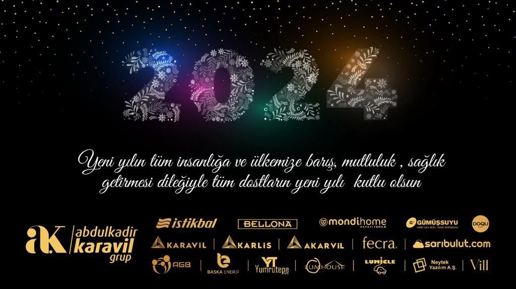 Sağlık,mutluluk ve başarılar ile dolu bir yıl olması dileği ile…