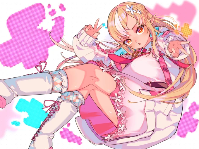 とにかく描いてて楽しかった4枚です 来年もいっぱい描くぞぉ!!  #今年の4枚