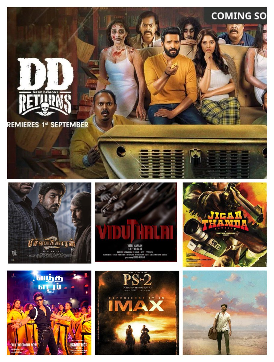 Nn84Naganatha's tweet photo. Top 20 TN grossers of 2023.
#Leo
#Jailer
#Varisu
#Thunivu
#PS2
#MarkAntony
#Maamannan
#Maaveeran
#Jawan 
#Viduthalai
#JigarthandaDoubleX 
#DDReturns
#Vaathi
#Pichaikaran2
#PorThozhil
#Chandramukhi2 
#PathuThala
#Salaar **
#Dada
#Japan https://t.co/eJzvGwIPlF
