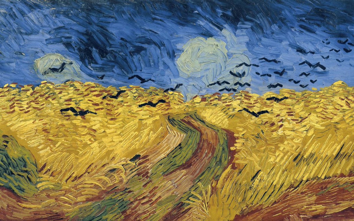 allontanarsio's tweet photo. Vincent van Gogh's colorful landscapes https://t.co/HcWfriFszk