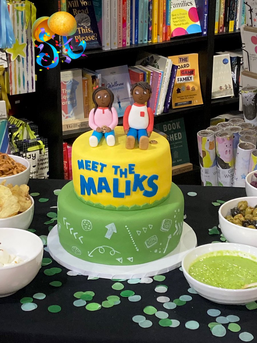 📣📣📣And the winner of the best book launch cake of 2023 is……. The one celebrating the new Malik twinnies! @Zendibble @HachetteKids Only matched by…
