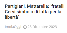 DavideRonni's tweet photo. MA NON PARLA DEI 7 FRATELLI GOVONI UCCISI DOPO UNA NOTTE DI TORTURE DAI PARTIGIANI ROSSI DOPO IL 25 APRILE https://t.co/QLte892YAp