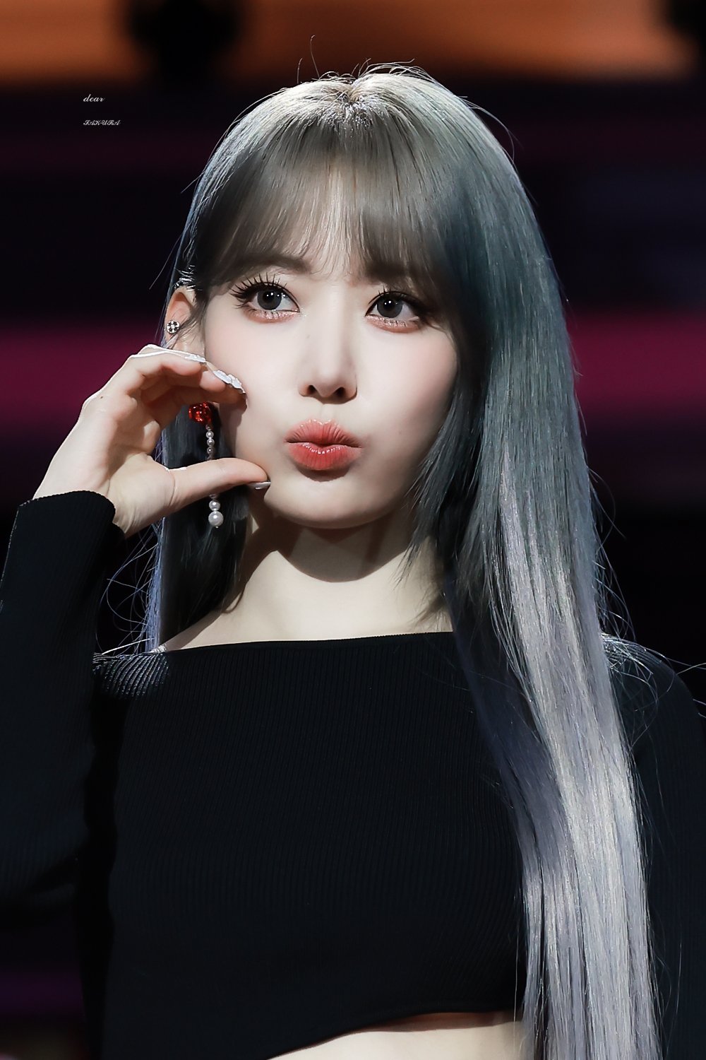 Le Sserafimさくら LE SSERAFIM SAKURA • 사쿠라 | 240830 Music Bank Mini Fan