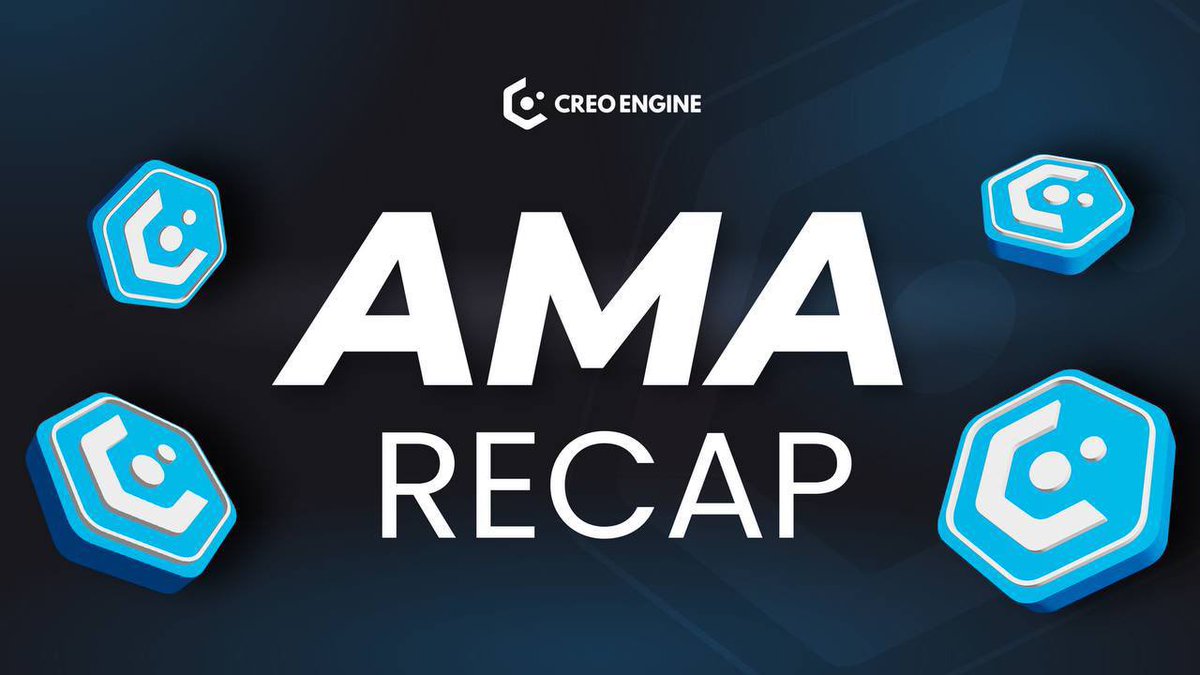 creo_engine's tweet photo. Missed out on our Twitter Space AMA session with @Puffverse ? Worry not! 
Here comes the recap of “Puffverse: A-Z” for you 🗣

Click here to check it out: https://t.co/C6vKvSGLaZ

And stay tuned for our next insightful chats with more experts! https://t.co/7pdbymCxLm