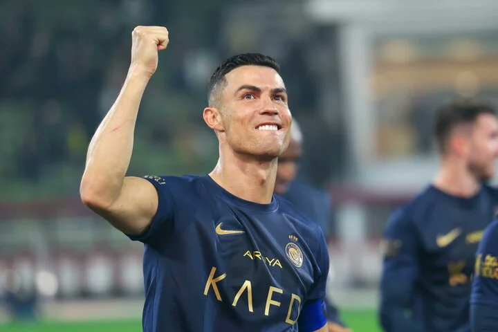 shy158's tweet photo. Cristiano Ronaldo's stellar performances in 2023 showcase his enduring brilliance, combining skill, precision, and goal-scoring prowess on the pitch. The football world continues to be mesmerized by his unparalleled talent. Siuuuuuuu..... https://t.co/JHejqnW87y