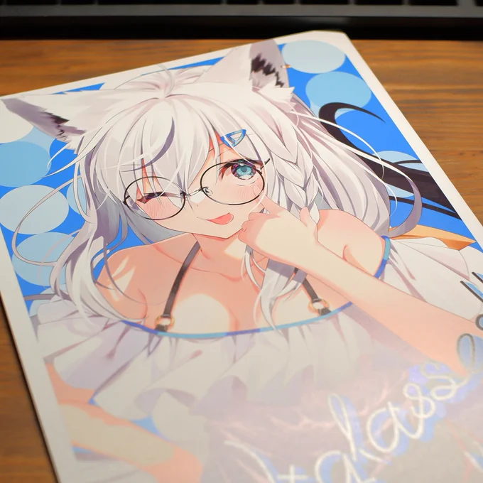 コミケ戦利品!ぼるめて  せんせーのイラスト本!眼鏡に始まり眼鏡に終わる...最高の眼鏡イラストが詰まってました...! 