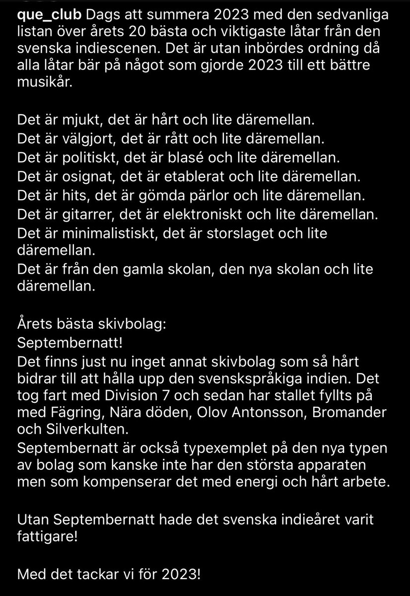 Que Club by Fabian tweet media