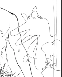 これは龍の下書き
