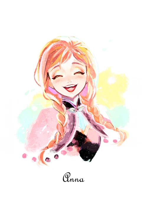 お題箱【アナ雪から笑顔のアナ】 お題ありがとうございました!