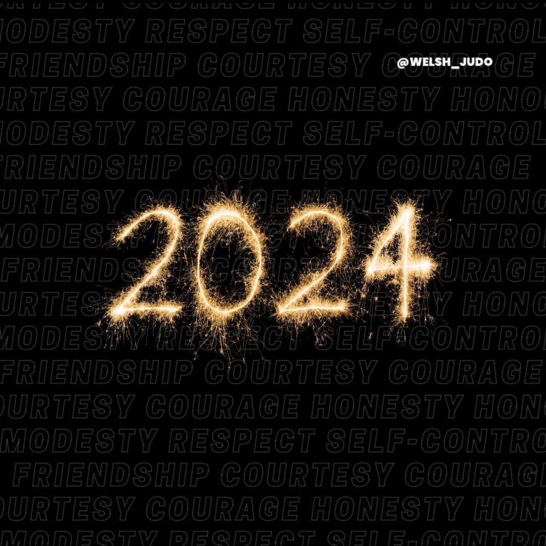 🎉✨  We wish you all a joyful New Year's Eve filled with hope, laughter and new goals for the year ahead. 

#NewYearsEve #Hello2024  #JudoCymru #Community