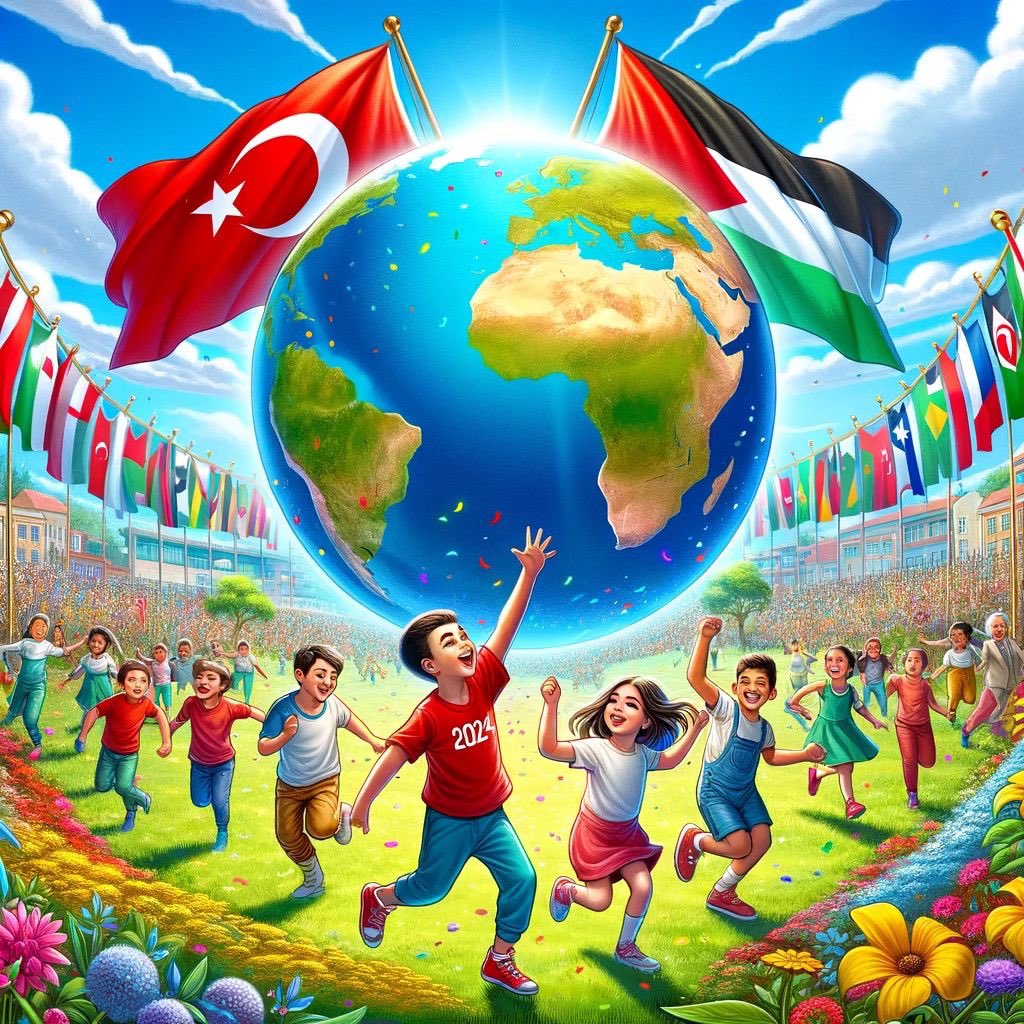 ilker_yucel's tweet photo. Wishing all children around the world a wonderful year of happiness and peace... https://t.co/wHjoUkhyMZ