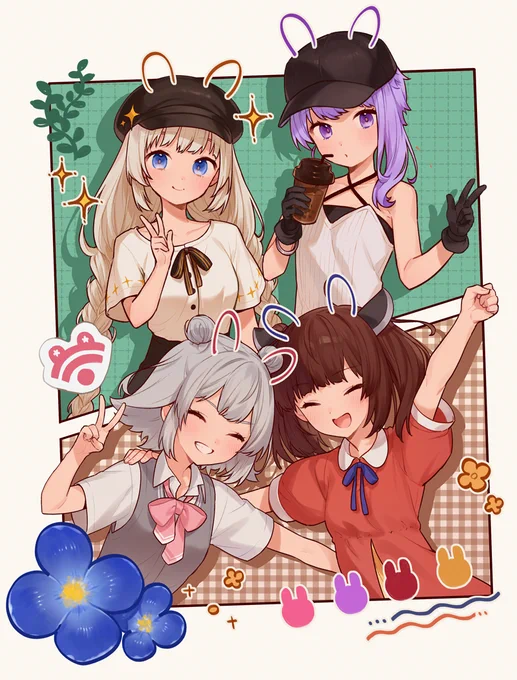 #今年も残りわずかなのでお気に入りの4枚を貼る めっちゃ悩んだ!イベントでずっとグッズ作ってた年でした… 二枚目が今年作ったアクキー一覧です