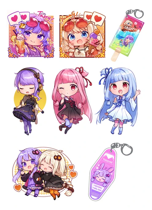 #今年も残りわずかなのでお気に入りの4枚を貼る めっちゃ悩んだ!イベントでずっとグッズ作ってた年でした… 二枚目が今年作ったアクキー一覧です