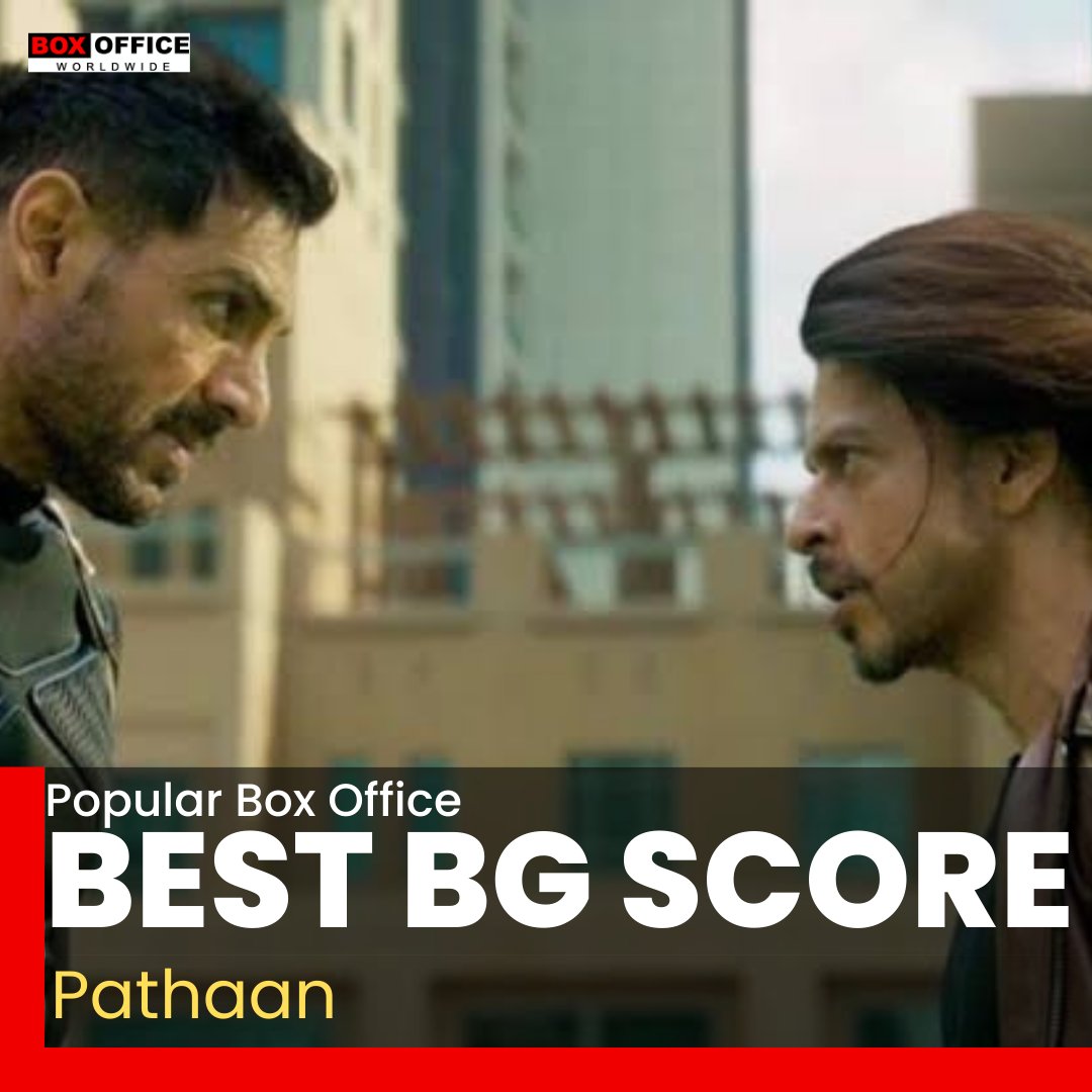 BOWorldwide's tweet photo. #BOWorldwide Popular Box Office Best Background Score: Pathaan
#Pathaan #ShahRukhKhan #SRK @iamsrk @yrf #BestBackgroundScore #JohnAbraham #Shahrukh @TheJohnAbraham #SiddharthAnand #YRFSpyUiverse https://t.co/OXeTXtkkbi