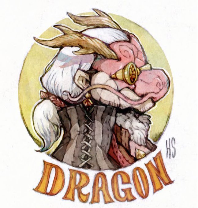 新しい顔アイコン交換!ドラゴン大好きだからね来年もたくさん描きたいです* 
