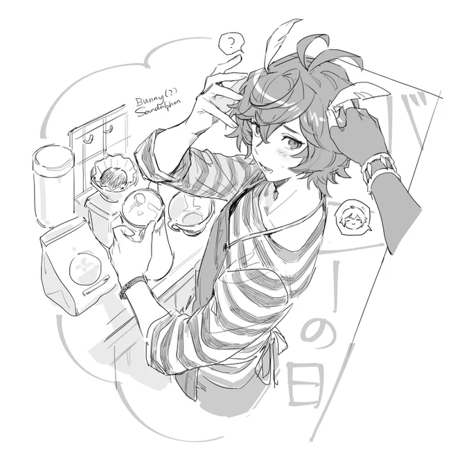 今年のお気に入り的な～～～最近あまり落書き描いてなかったけど 
