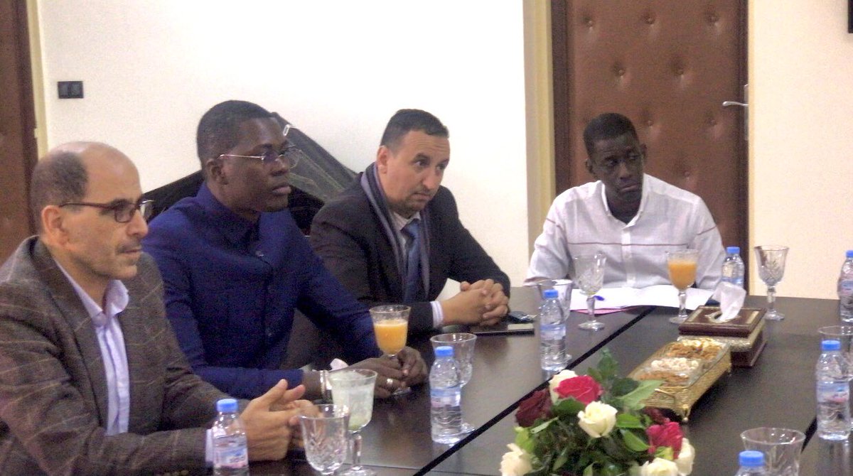 CapitalHumainCH's tweet photo. #Coopération_Sud_Sud 
#Coaching_Territorial 

Signature de la Convention Cadre entre la Présidente du Conseil Régional de Guelmim Oued Noun, Mme Mbarka BOUADA et son homologue du Département de Matam, M. Amadou Djibril DIALLO. 

RDV est donné en 2024… 

À suivre… https://t.co/4OlqQ58b93