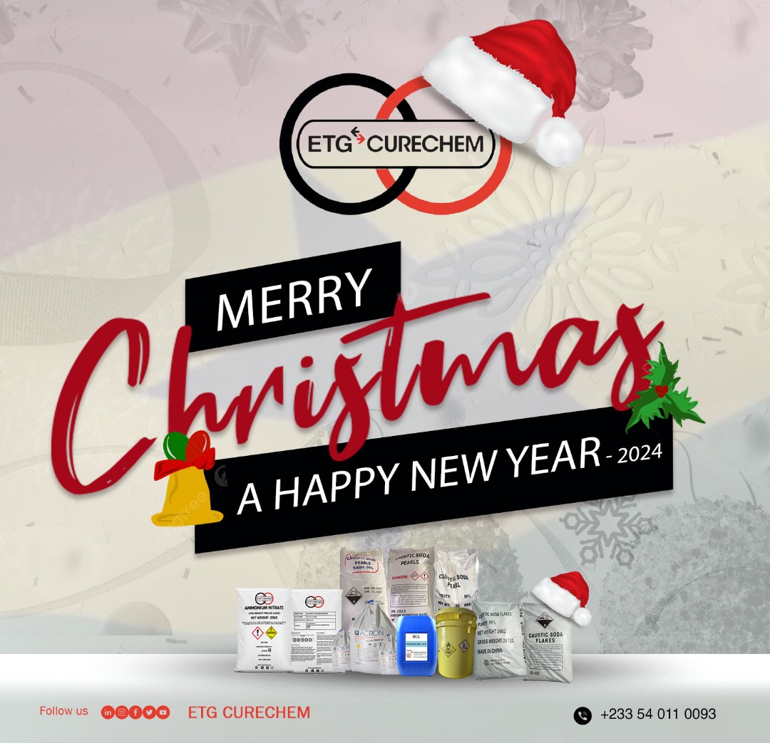 ETG Curechem would like to wish all it's stakeholders a Merry Christmas and a happy new year. #TheChemicalPeople #StaySafe #Mining#Industrial
