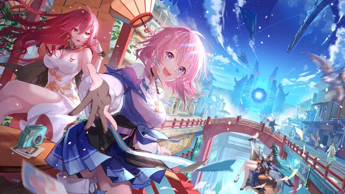 #2023年自分が選ぶ今年の4枚キャラも背景も上手くなる!を目標にイラコン頑張った年でした～!そのご褒美でお仕事もらえるようになったりHoYofair出させていただいたりできたのかな～と思います!来年はもっと沢山描きます 