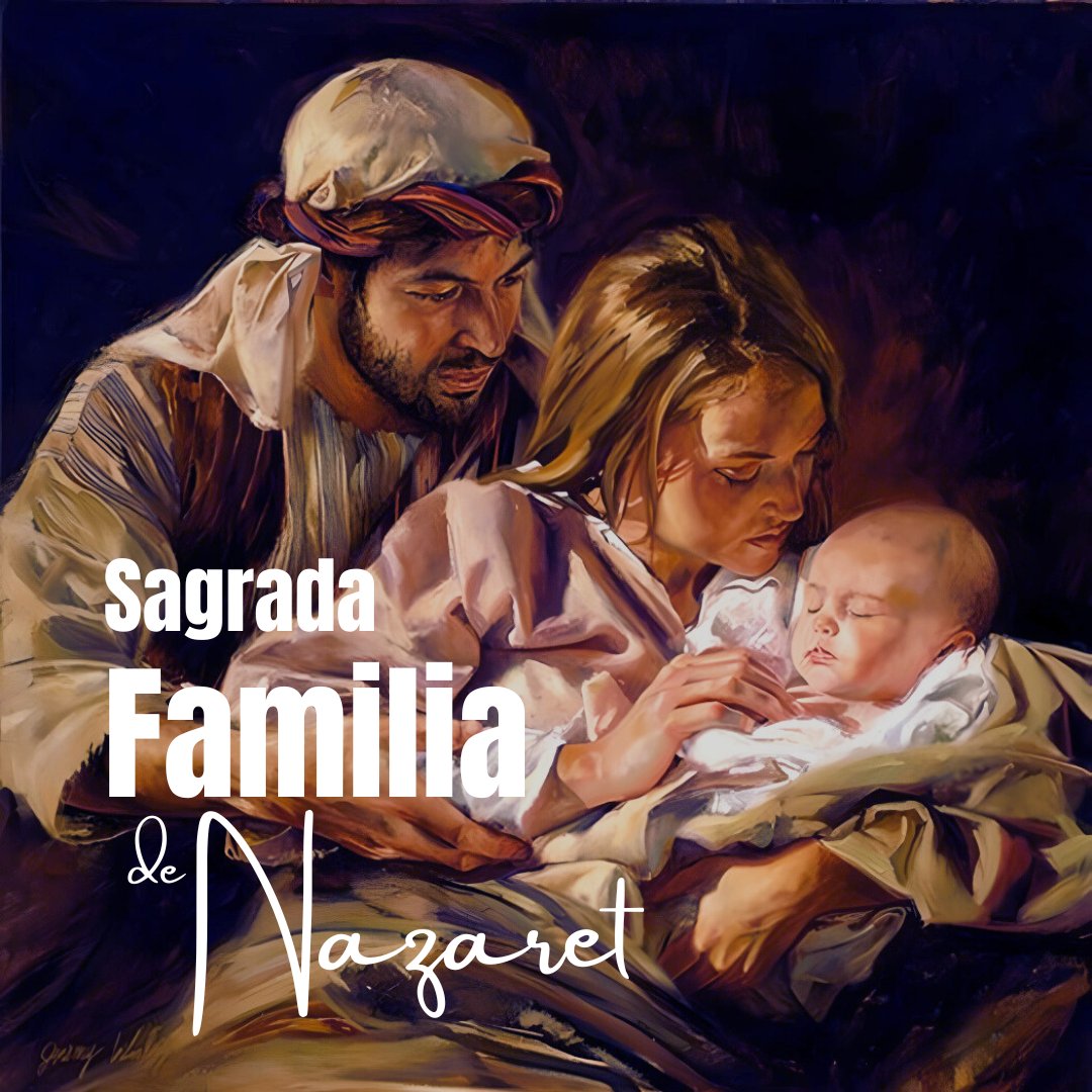 Nazaret es la escuela donde empieza a entenderse la vida de Jesús, es la escuela donde se inicia el conocimiento de su Evangelio. Feliz día de la Sagrada Familia. <a href="/causamcolomina/">causamcolomina</a> <a href="/MHSFNazaret/">Misioneras Nazaret</a>