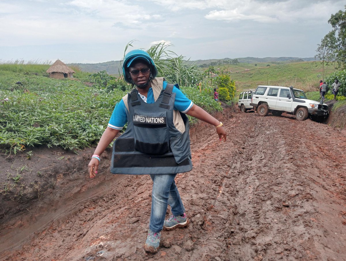 Si vs me demandez c'est quoi le <a href="/UNPeacekeeping/">UN Peacekeeping</a> ?  Moi qui suis sur le terrain #Ituri, je dirai: « ETRE PRET … A ETRE PRET A PARTIR À TOUT MOMENT». Sur ts les terrains. Ds les zones à haut risque  lorsque ça chauffe,comme ici à Tchabi (Territoire d'Irumu)/Est  #RDCongo 
HNY 2024