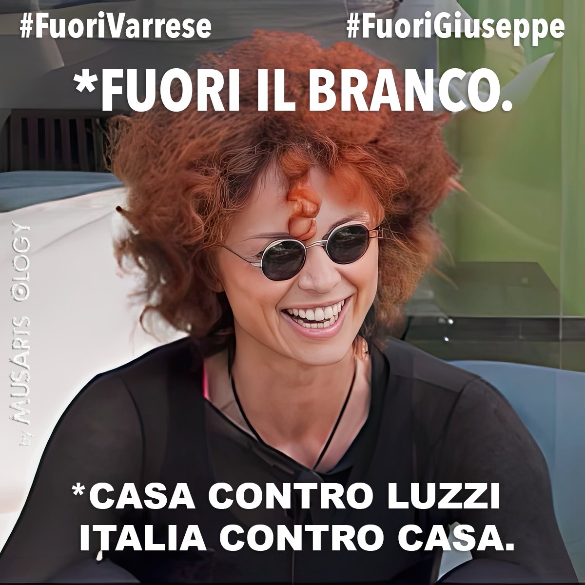 MusartsO's tweet photo. 🚩CASA CONTRO LUZZI ❤️ - ITALIA CONTRO CASA #FuoriVarrese #FuoriIlBranco #FuoriGiuseppe #FuoriAnita
‼️https://t.co/VdRp7abqRx
RESPECT4 #BeatriceLuzzi 👑 #FuckThePatriarchy #StopMobbing #StopHateSpeech #StopSexism #StopMisogyny #StopAssholes #FightSlander #GrandeFratello
_ https://t.co/53EIx9vV74