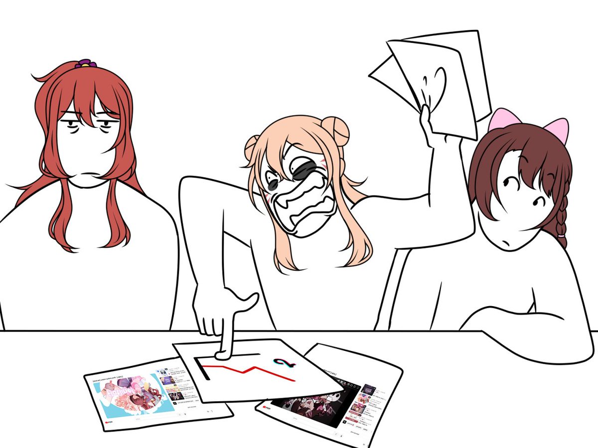 hBEAT_staff's tweet photo. listen, sometimes we all just have different specialties in life and it's important to learn from each other.

respectfully, of course.

(if you thought the last "draw your squad" meme was the only one I made, you thought WRONG)
(original base by marshthemehllow on tumblr) https://t.co/k4cEIT9HfL