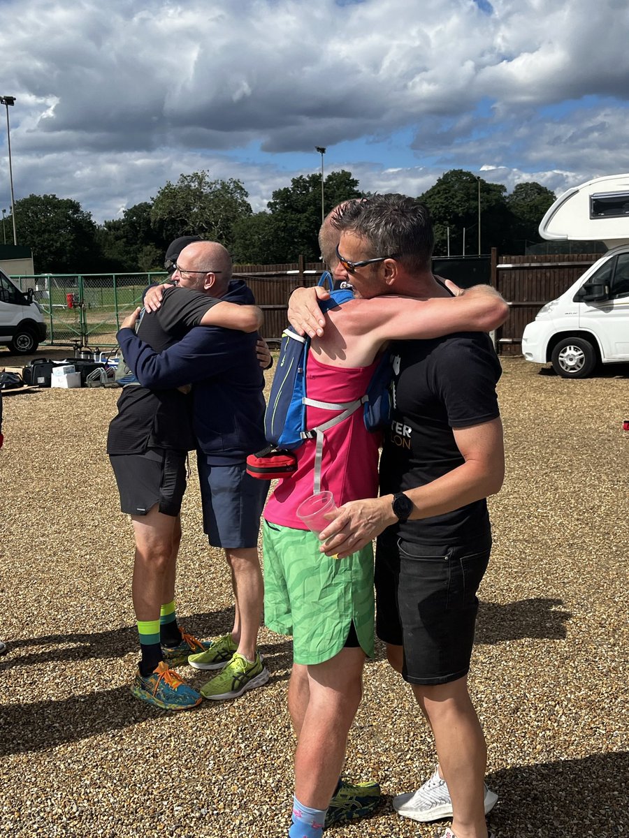 wheresw90458208's tweet photo. I think of all the shots of this year, these are my 4 favourites! The end of Monster Triathlon, 7 days of tough endurance, seeing @KBsArmy do her first ultra! and the lap with @_justtom where you know that friendships in these 4 shots will last a lifetime! #runner #lifeaffirming https://t.co/Nx8PAIYJ51