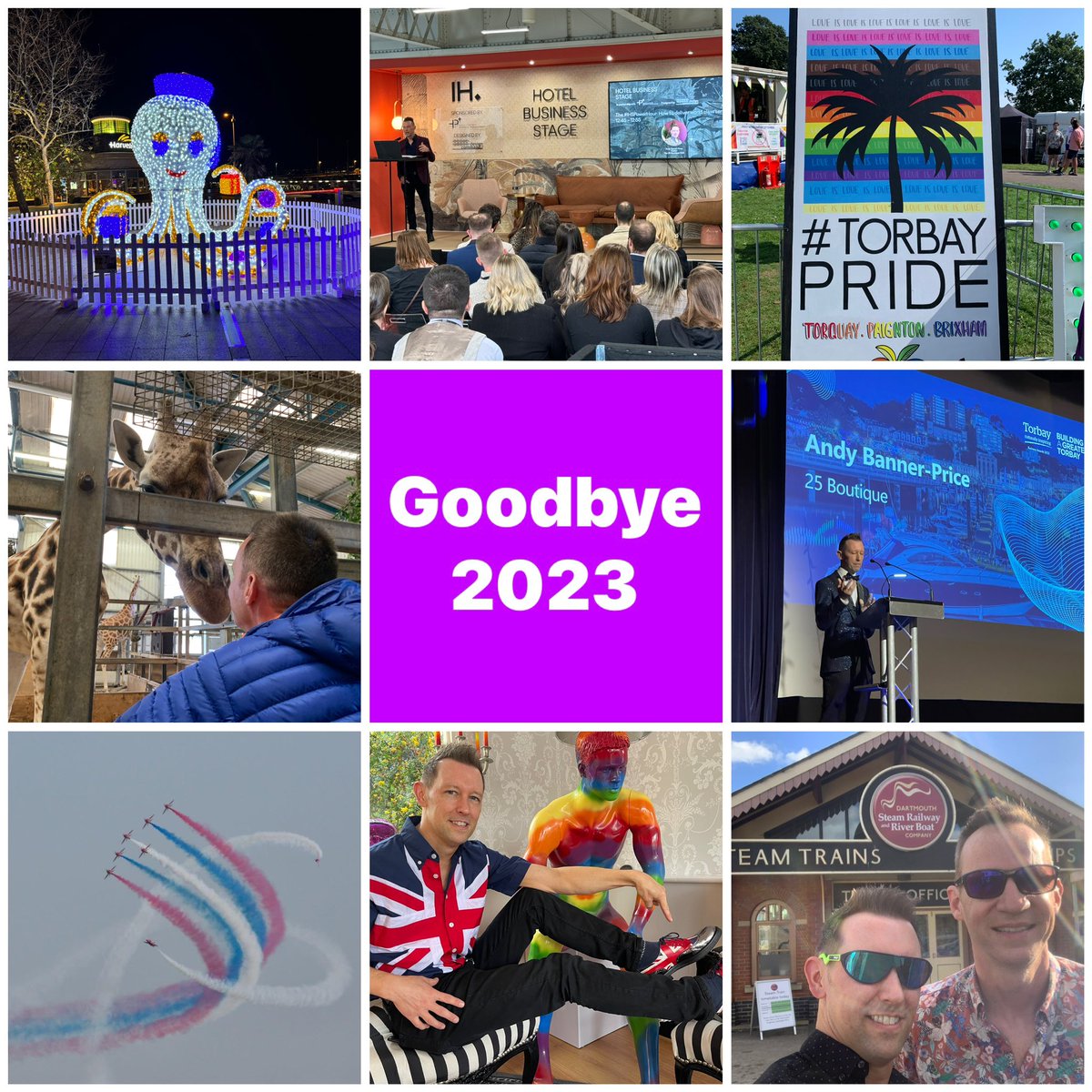 We’re rapidly nearing the end of 2023. It’s been a good year for us. There’s been plenty of events going on in Torquay, and we’ve made some nice memories. We’re looking forward to a new year which is looking busy as we have lots of ahead bookings. Best wishes for 2024 from A&J