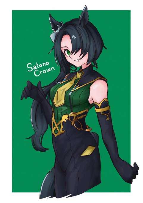 クラウン描いた