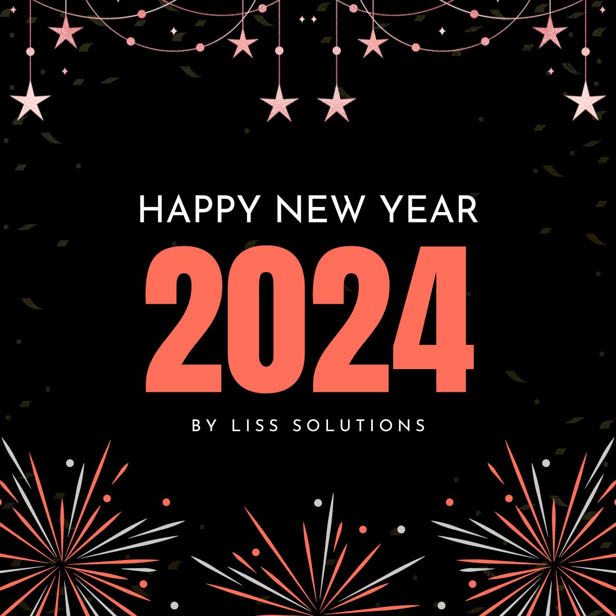 lisssolutions's tweet image. Wishing you a New Year filled with joy, prosperity, and the fulfillment of your aspirations! Let&apos;s make 2024 a chapter of shared victories and continued success.

Cheers to a remarkable year ahead! 🥂✨

#HappyNewYear #2024 #LissSolutions #NewBeginnings #SuccessJourney