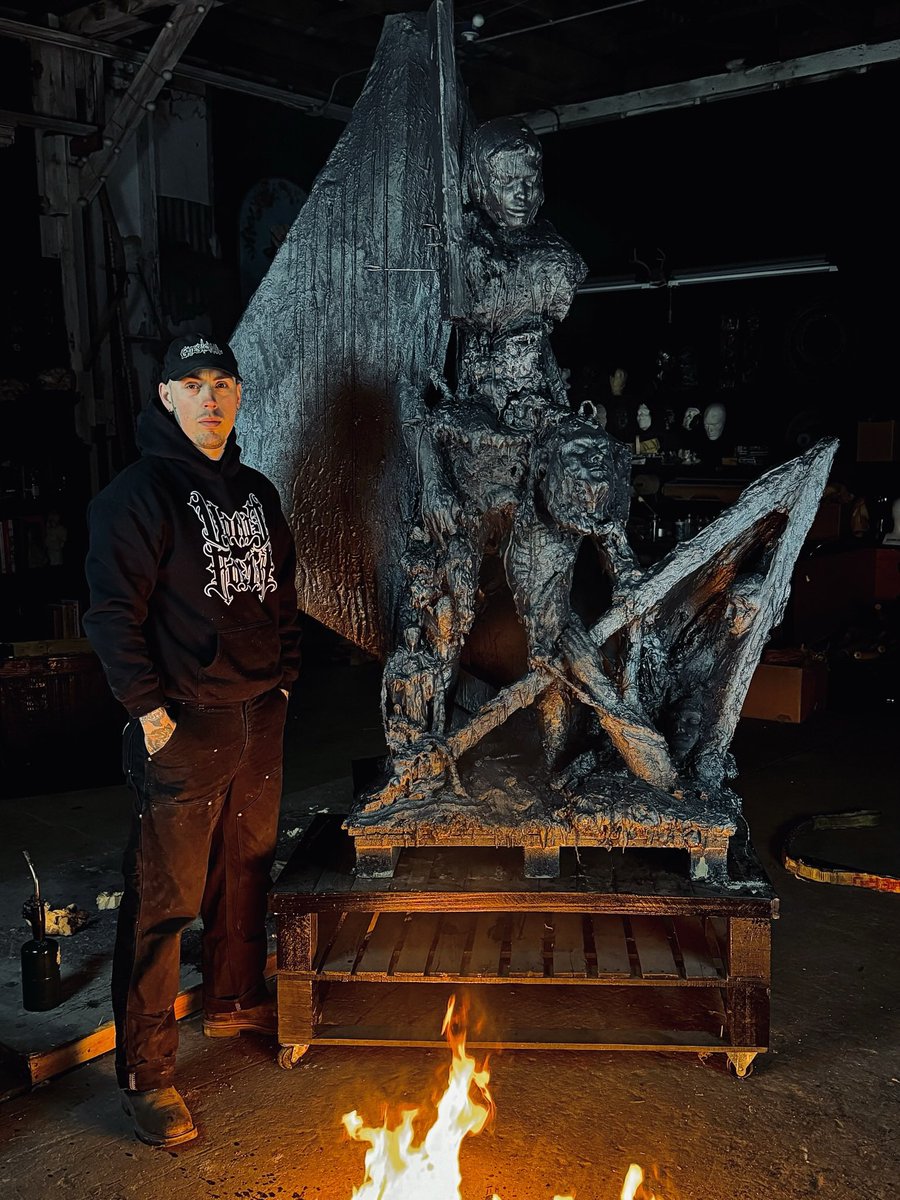 Voyage of The Stoic, 2023
Cement, Steel, Wood, Foam