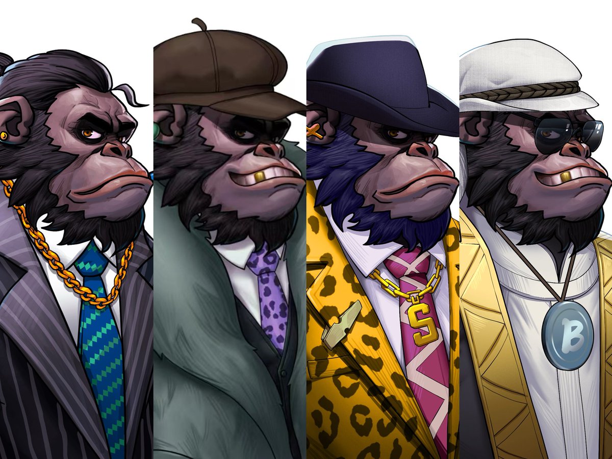 Embark on a wild urban adventure in 'Gangster Gorilla'! 

#GangsterGorilla #UrbanAdventure #NFT #AirDrop