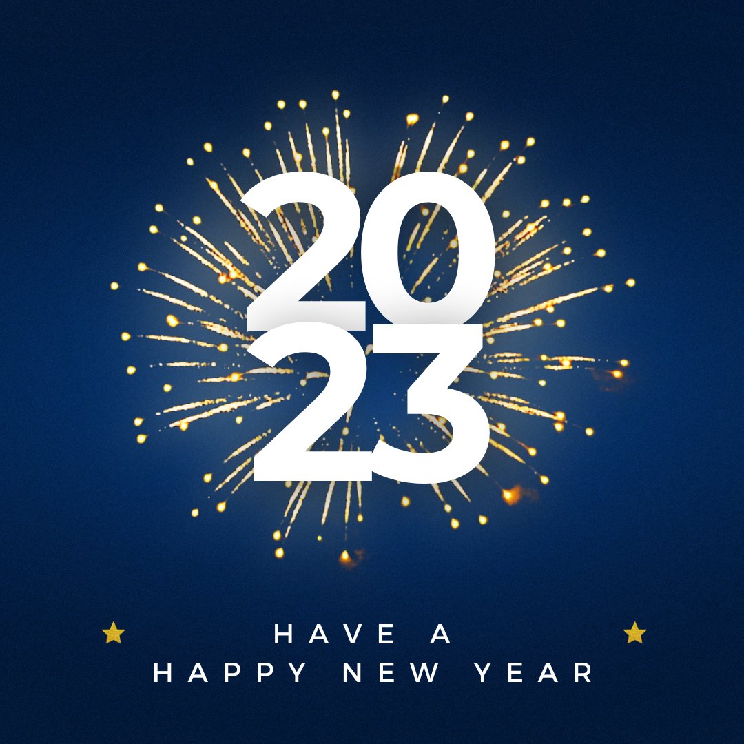 We wish you a Happy new Year!