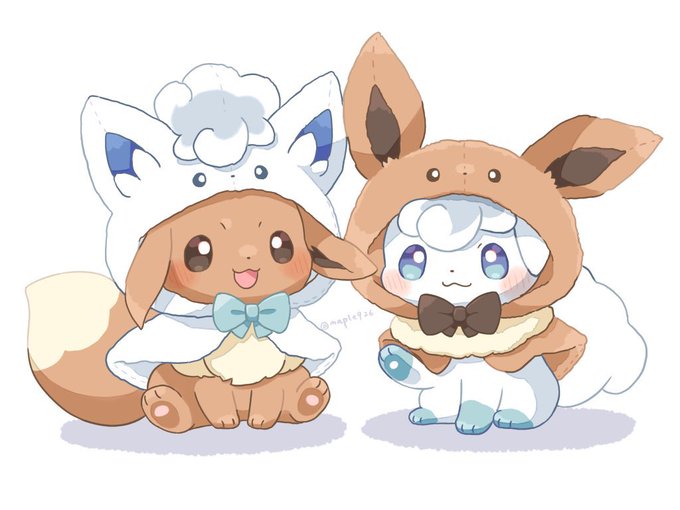 「eevee sitting」Fan Art(Latest)