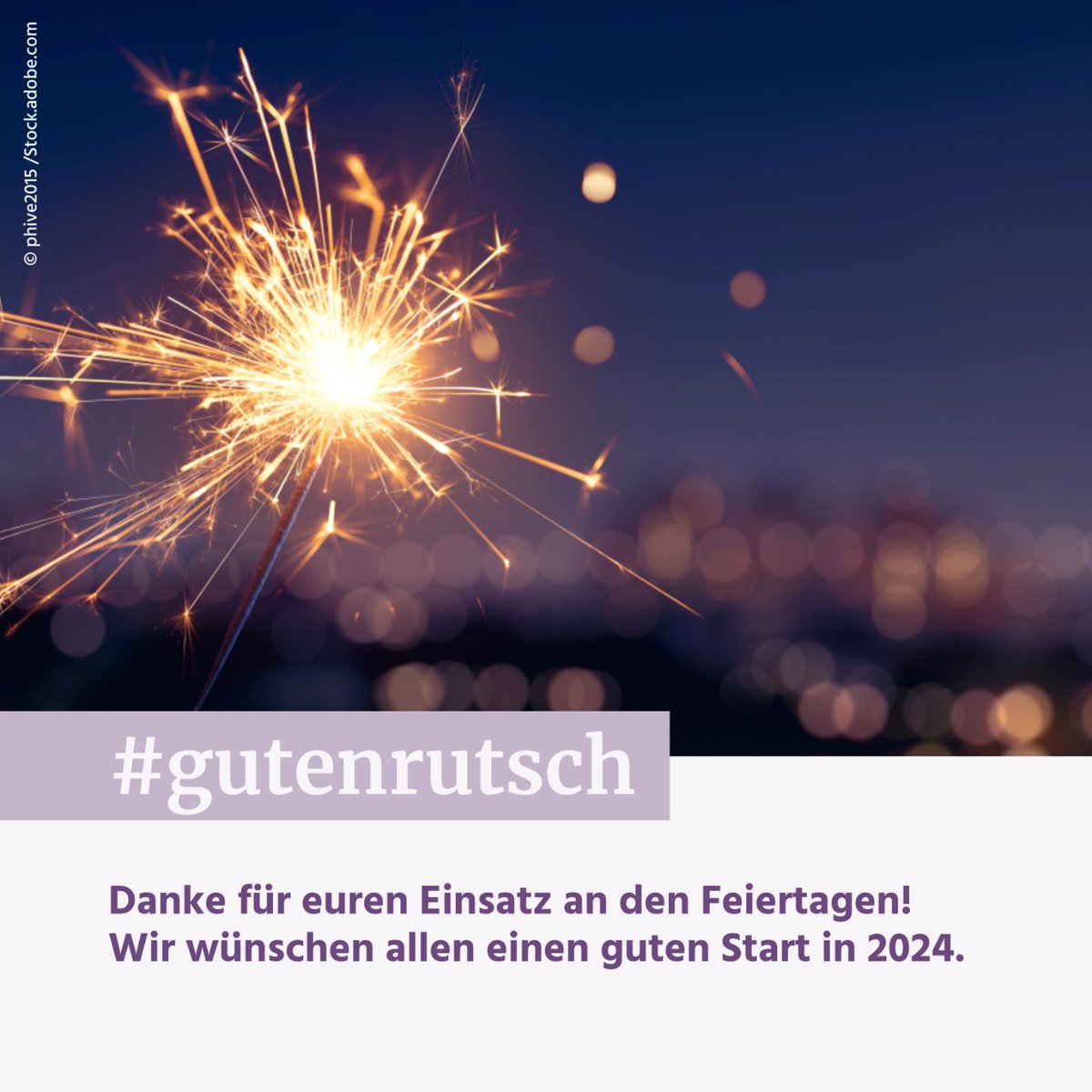 🎉 Wir wünschen euch einen guten Rutsch und allen medizinischen Fachkräften, die heute arbeiten, einen ruhigen Dienst. Danke für euren Einsatz!

Euer Team von Springer Medizin