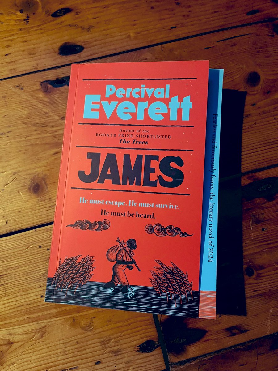 I’m a bit in bits after this but wow, thank you … what a book Percival Everett // James out April 2024