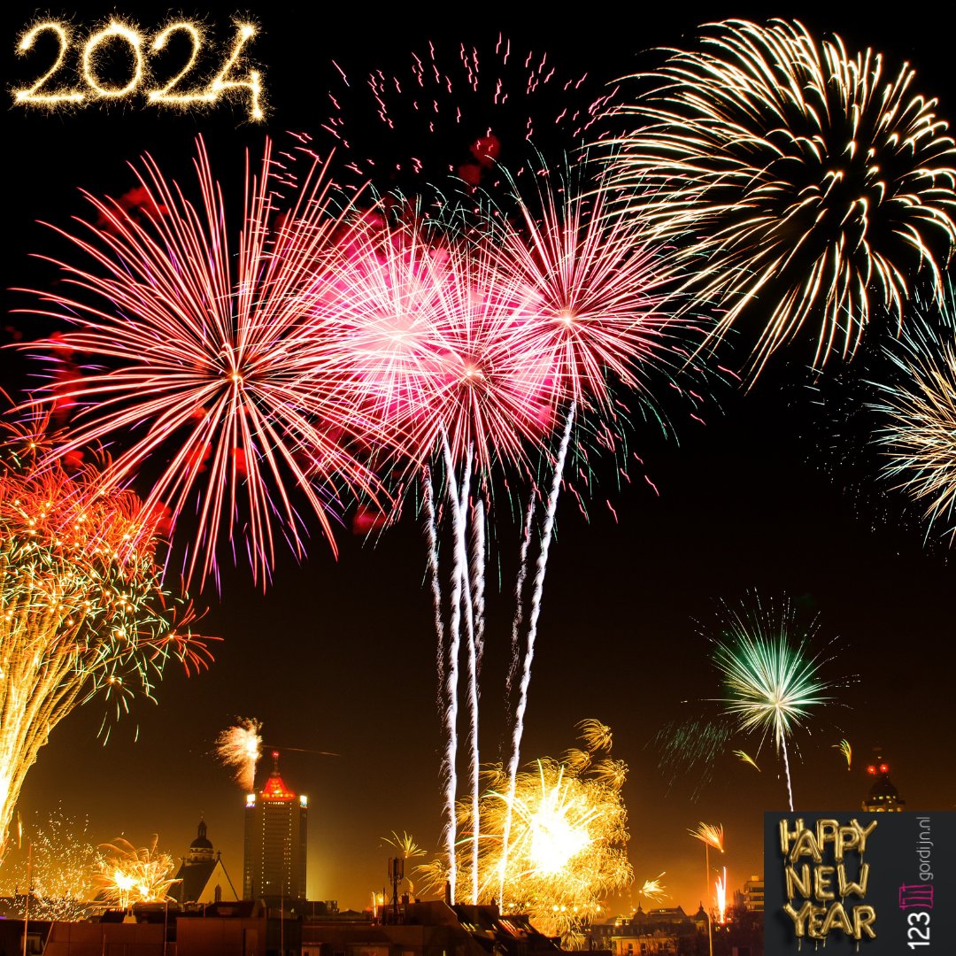 De dames van 123gordijn wensen jou een gezond en gelukkig 2024 toe. Happy New Year!💖🎆🎇🎆
#HappyNewYear #2024 #NewYearWishes
123gordijn.nl